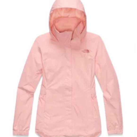 The North Face Light Pink Hooded Jacket - Picture 1 of 3